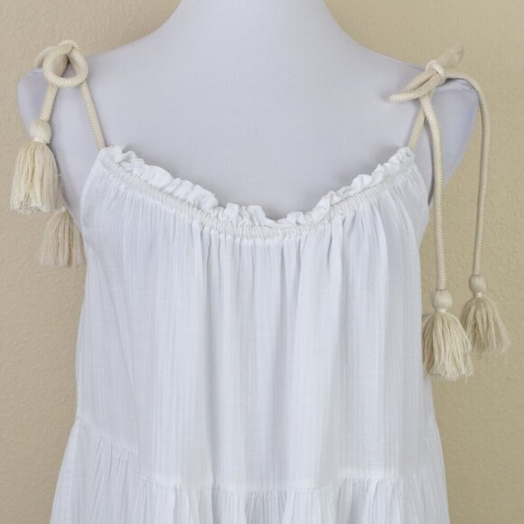 J. Crew Tiered Rope Tie Sundress XXS/XS BR010 - Picture 2 of 8